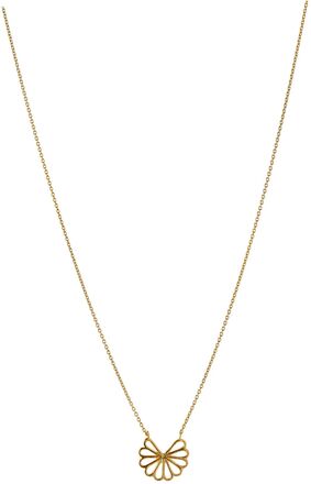 Small Bellis Necklace Accessories Jewellery Necklaces Chain Necklaces Gold Pernille Corydon