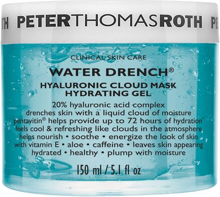 Water Drench Hyaluronic Cloud Mask Hydrating Gel Ansiktsmask Smink Nude Peter Thomas Roth