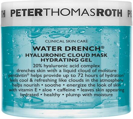 Water Drench Hyaluronic Cloud Mask Hydrating Gel 50Ml Beauty WOMEN Skin Care Face Face Masks Nude Peter Thomas Roth*Betinget Tilbud