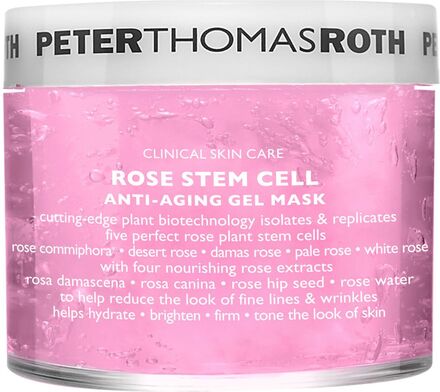 Rose Stem Cell Anti-Aging Gel Mask 50Ml Beauty WOMEN Skin Care Face Face Masks Nude Peter Thomas Roth*Betinget Tilbud