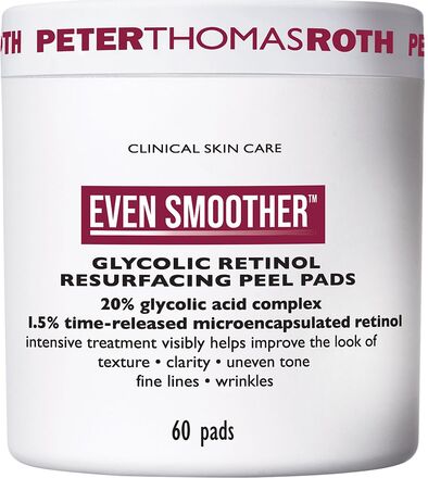 Even Smoother™ Glycolic Retinol Resurfacing Peel Pads Bodyscrub Kroppspleie Kroppspeeling Nude Peter Thomas Roth*Betinget Tilbud