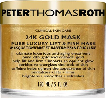 24K Gold Mask Beauty Women Skin Care Face Face Masks Moisturizing Mask Nude Peter Thomas Roth