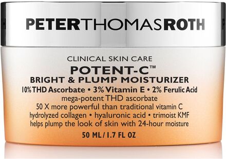 Potent C Bright &Plump Moisturizer Beauty WOMEN Skin Care Face Day Creams Nude Peter Thomas Roth*Betinget Tilbud