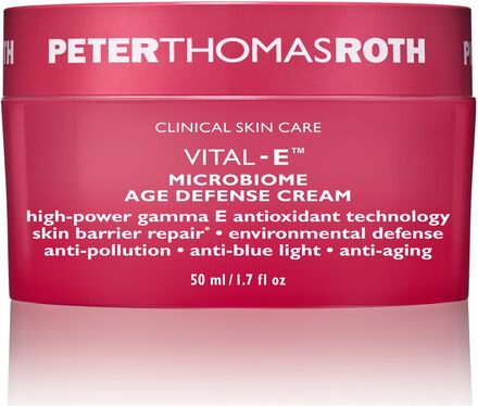 Vital-E Microbiome Age Defence Cream Fugtighedscreme Dagcreme Nude Peter Thomas Roth