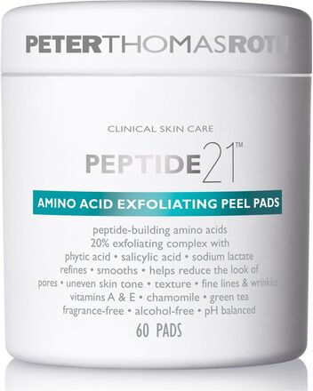 Peptide 21 Exfoliating Peel Pads Peeling Ansiktsvård Smink Nude Peter Thomas Roth
