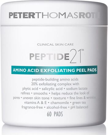 Peptide 21 Exfoliating Peel Pads Beauty WOMEN Skin Care Face Peelings Nude Peter Thomas Roth*Betinget Tilbud