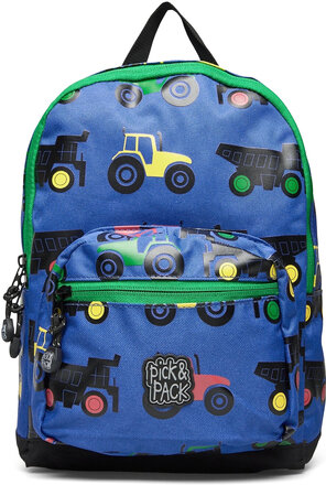 Tractor Blue Backpack Accessories Bags Backpacks Blå Pick & Pack*Betinget Tilbud