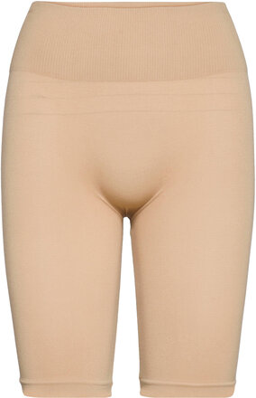 Pclondon Shorts Noos Bc Lingerie Shapewear Bottoms Brown Pieces