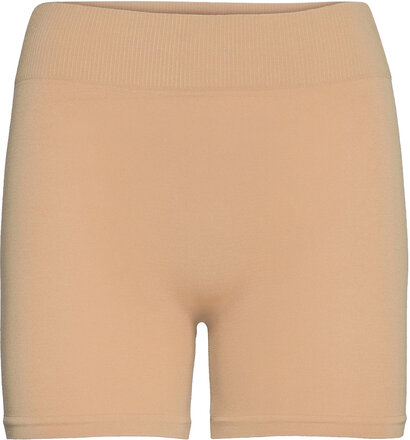 Pclondon Mini Shorts Noos Bc Shorts Brun Pieces*Betinget Tilbud