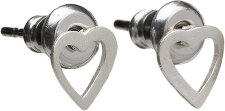 Sophia Recycled Tiny Heart Earstuds Accessories Jewellery Earrings Studs Silver Pilgrim