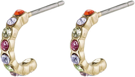 Brigitte Accessories Jewellery Earrings Hoops Gold Pilgrim