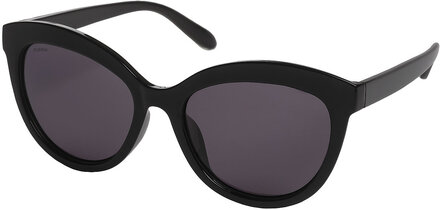 Tulia Sunglasses Accessories Sunglasses D-frame- Wayfarer Sunglasses Black Pilgrim