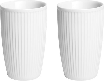 Termokrus Plissé Home Tableware Cups & Mugs Thermal Cups White Pillivuyt