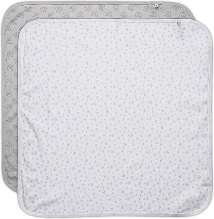 Baby Blanket -Aop Home Sleep Time Blankets & Quilts Grå Pippi*Betinget Tilbud