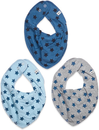 Bandana Bib Aop Baby & Maternity Care & Hygiene Dry Bibs Multi/mønstret Pippi*Betinget Tilbud