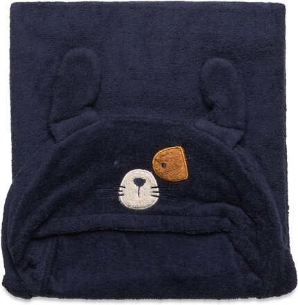 Hooded Bath Towel Home Bath Time Towels & Cloths Towels Blue Pippi