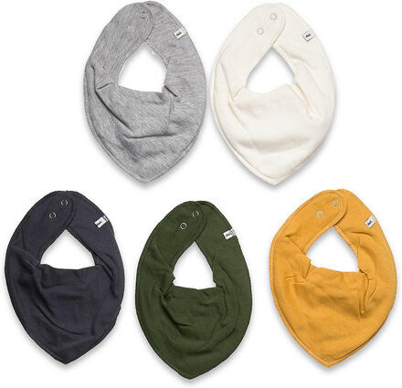 Bandana Bib - Solid Baby & Maternity Care & Hygiene Dry Bibs Multi/mønstret Pippi*Betinget Tilbud