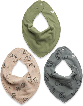 Bandana Bib Boy -Aop Baby & Maternity Care & Hygiene Dry Bibs Multi/patterned Pippi