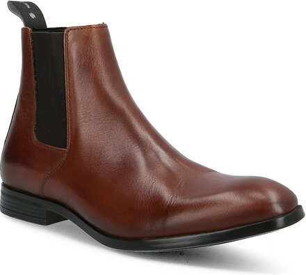 Pb10049 Støvletter Chelsea Boot Brun Playboy Footwear*Betinget Tilbud