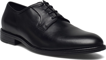 Pfrben Shoes Business Laced Shoes Black Playboy Footwear