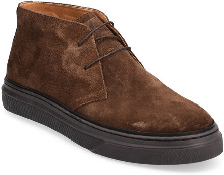 Anis 2.0 Desert Boots Snörskor Brown Playboy Footwear