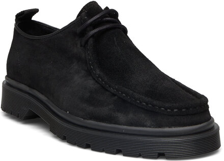 Alain Desert Boots Snörskor Black Playboy Footwear