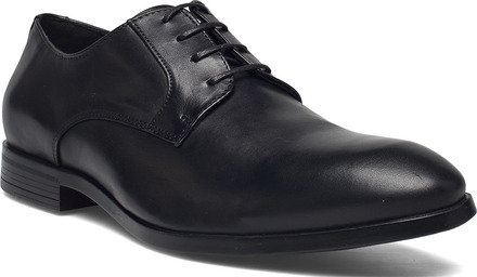 Pb10048 Shoes Business Laced Shoes Black Playboy Footwear
