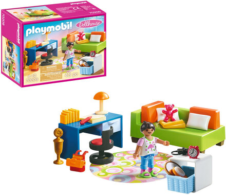 Playmobil Dollhouse Tenåringsrom - 70209 Toys Playmobil Toys Playmobil Dollhouse Multi/mønstret PLAYMOBIL*Betinget Tilbud