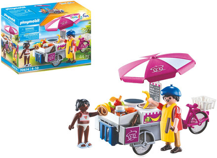 Playmobil Family Fun Mobil Crêpes-Bod - 70614 Toys Playmobil Toys Playmobil Family Fun Multi/mønstret PLAYMOBIL*Betinget Tilbud
