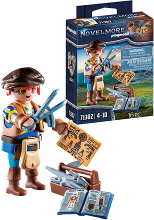 Playmobil Novelmore - Dario Med Verktøy - 71302 Toys Playmobil Toys Playmobil Novelmore Multi/mønstret PLAYMOBIL*Betinget Tilbud