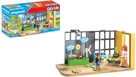 Playmobil City Life Meteorology Class - 71331 Toys Playmobil Toys Playmobil City Life Multi/patterned PLAYMOBIL
