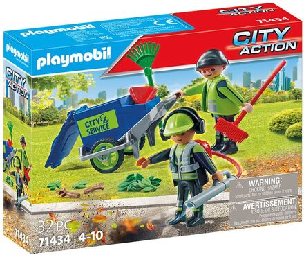 Playmobil City Action Byrenholdsteam - 71434 Toys Playmobil Toys Playmobil City Action Multi/mønstret PLAYMOBIL*Betinget Tilbud