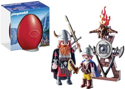 Playmobil Easter Eggs Vikinger Med Skjold - 9209 Toys Playmobil Toys Multi/patterned PLAYMOBIL