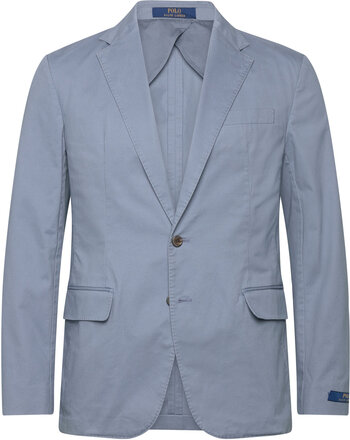 Polo Stretch Chino Suit Jacket Suits & Blazers Blazers Single Breasted Blazers Blue Polo Ralph Lauren