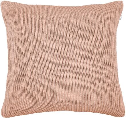 Cushion Knitted Lines Home Textiles Cushions & Blankets Cushion Covers Rosa Present Time*Betinget Tilbud