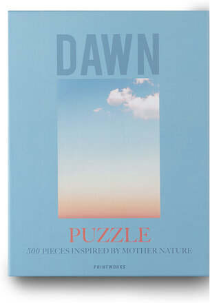 Puzzle - Dawn Home Decoration Puzzles & Games Puzzles Multi/mønstret PRINTWORKS*Betinget Tilbud
