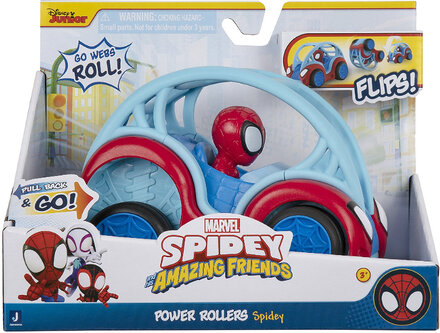 Spidey Super Rollers Vehicle Spidey Toys Playsets & Action Figures Action Figures Multi/patterned Spider-man