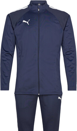 Teamliga Tracksuit Sport Sweatshirts & Hoodies Tracksuits - Sets Navy PUMA