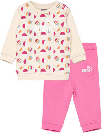Ess+ Summer Camp Infants Jogger Tr Sport Sweatsuits Pink PUMA