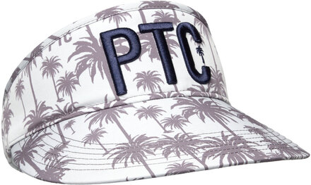 Puma X Ptc High Crown Visor Accessories Headwear Caps Multi/mønstret PUMA Golf*Betinget Tilbud