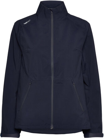 W Drylbl Rain Jacket Outerwear Rainwear Rain Coats Marineblå PUMA Golf*Betinget Tilbud