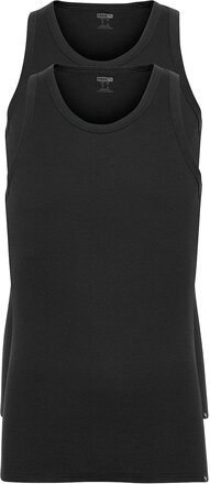 Puma Basic 2P Tank Top T-shirts Sleeveless Svart PUMA*Betinget Tilbud