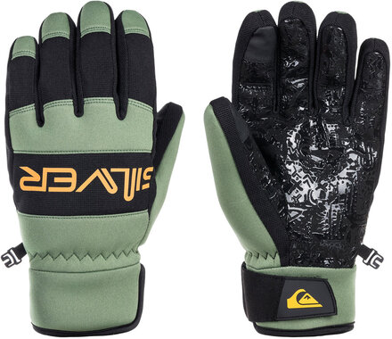 Method Glove Sport Gloves Finger Gloves Green Quiksilver