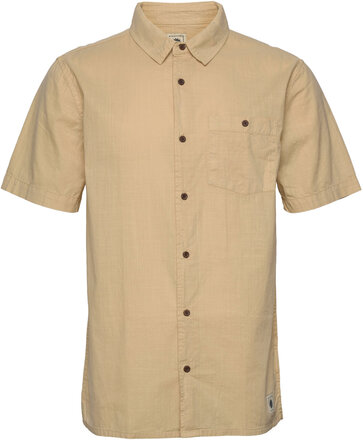 Bolam Ss Sport Polos Short-sleeved Beige Quiksilver