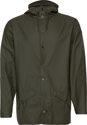 Jacket W3 Outerwear Rainwear Rain Coats Khaki Green Rains