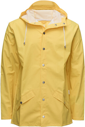 Jacket W3 Outerwear Rainwear Rain Coats Gul Rains*Betinget Tilbud