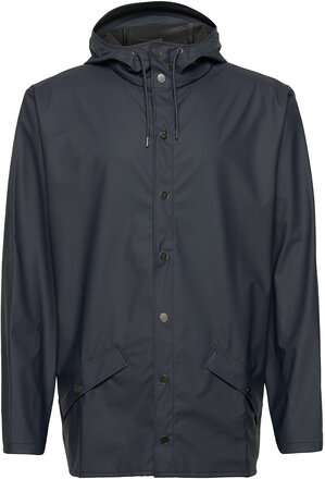 Jacket W3 Outerwear Rainwear Rain Coats Blå Rains*Betinget Tilbud