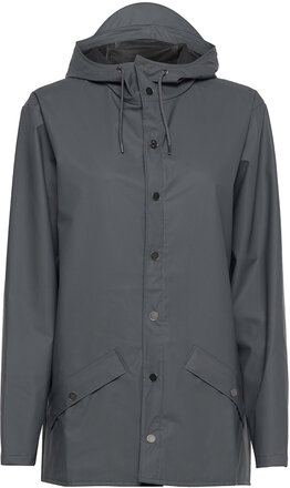 Jacket W3 Outerwear Rainwear Rain Coats Grå Rains*Betinget Tilbud