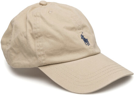 Cotton Chino Baseball Cap Accessories Headwear Caps Beige Ralph Lauren Kids