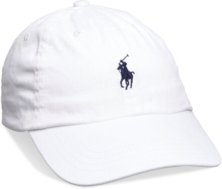 Cotton Chino Baseball Cap Accessories Headwear Caps White Ralph Lauren Kids